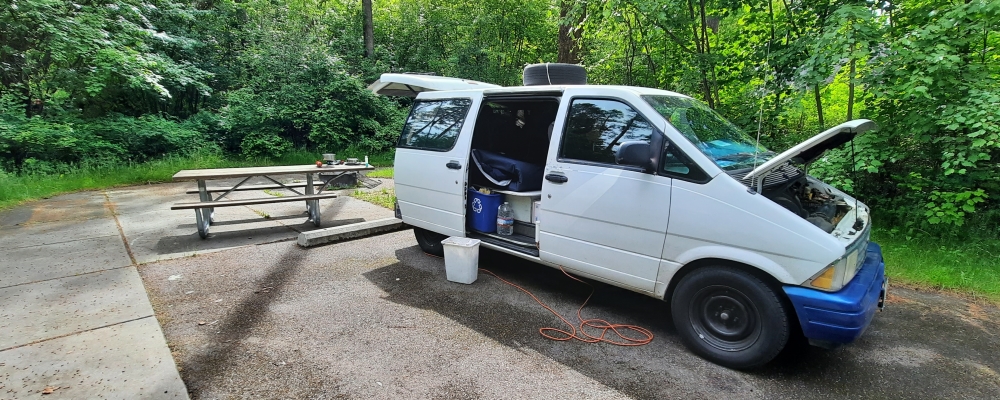 The ThreesThe Wayfarers State Park Campground, Montana