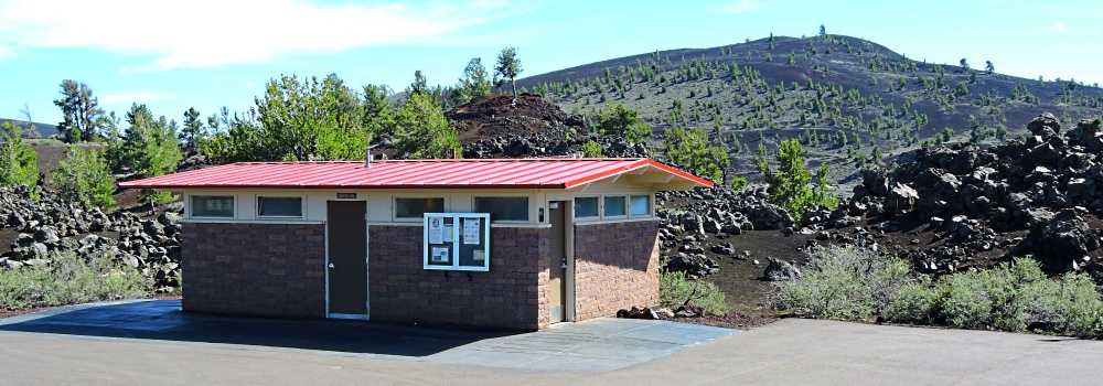 The FivesLava Flow Campsite, Idaho