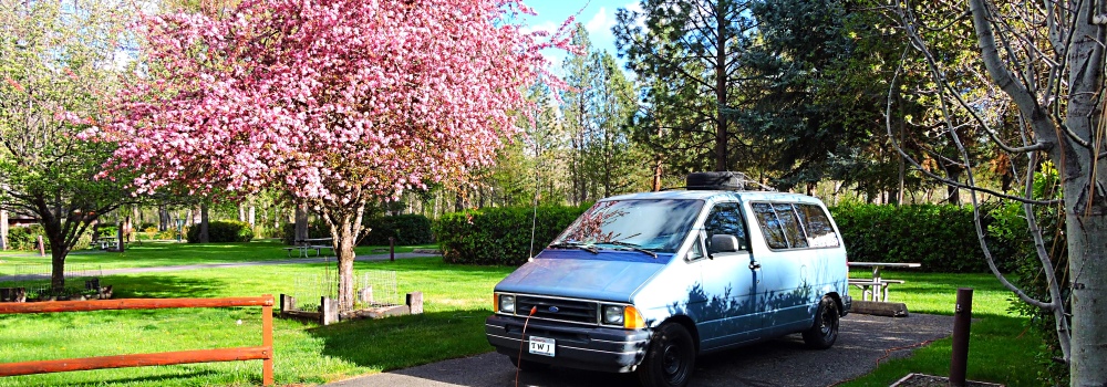 Spring Time atClyde Holiday State Park Campground