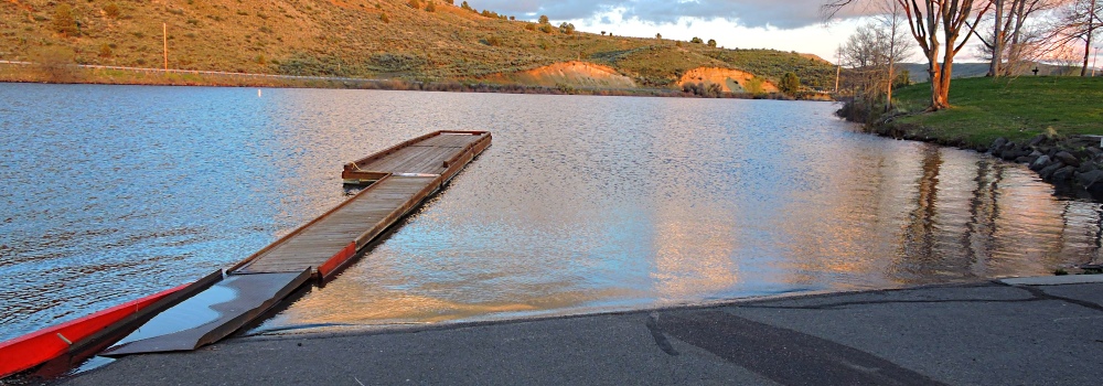 Boat Ramp and PierUnity Lake State Park