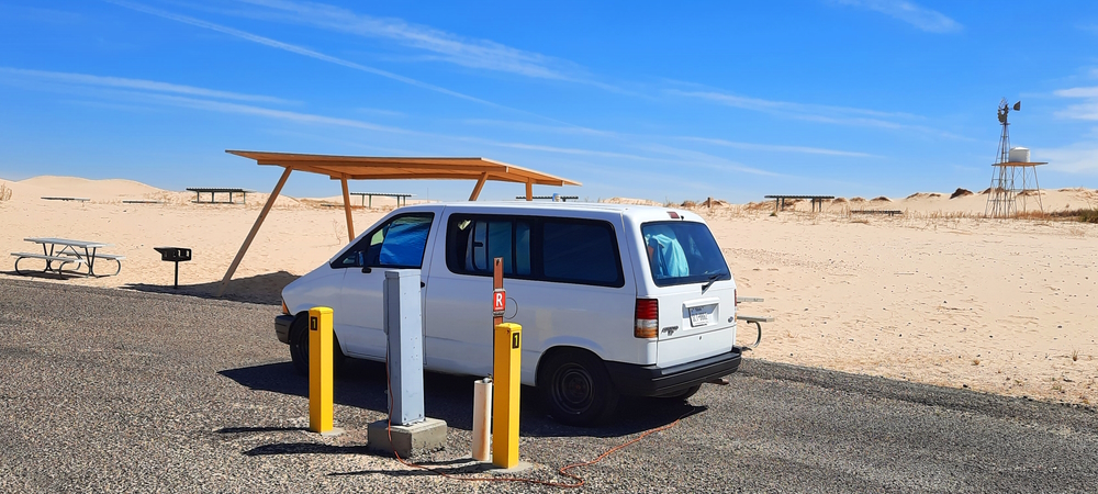 The SevensThe Monahans Sandhills SP Campground