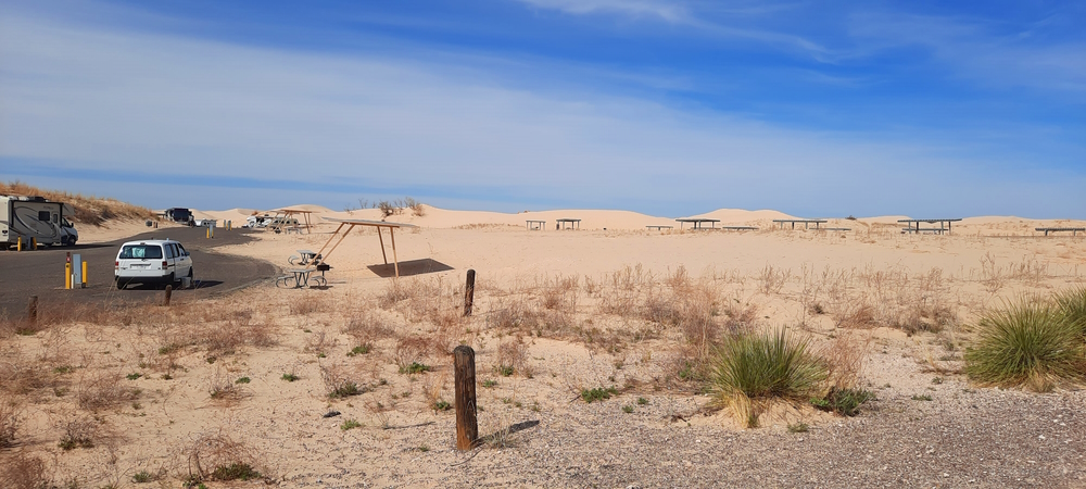 The SevensThe Monahans Sandhills SP Campground