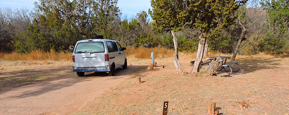The SevensThe Palo Duro State Park Campground