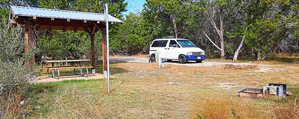 The SevensThe Pedernales State Park Campground, Texas