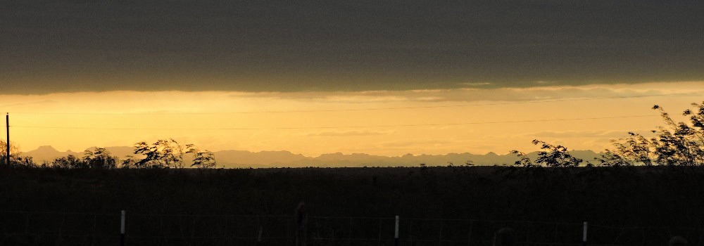 Texas border sunsetphoto sequence at Falcon