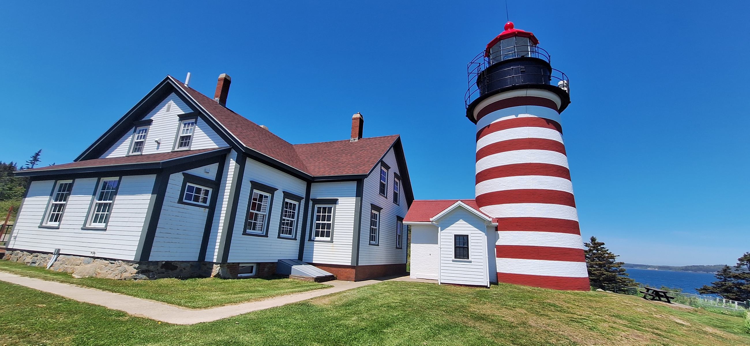 The Lights of MaineThe West Quoddy Head Light