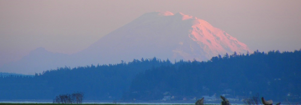 Evening SunglowMount Rainier
