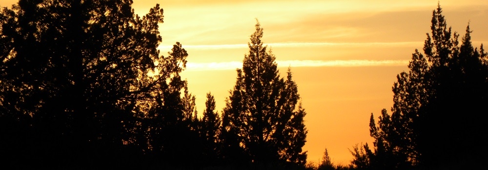 Evening SunglowLava Beds NM, California