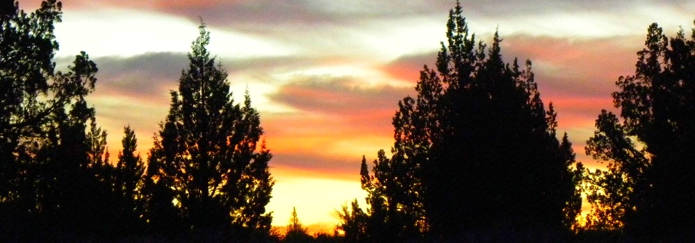 Evening SunglowLava Beds NM, California