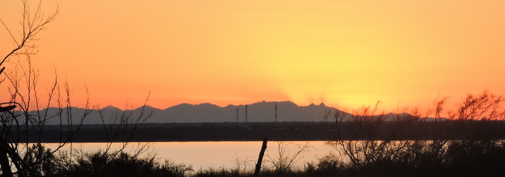 The January Sunglow in Texas