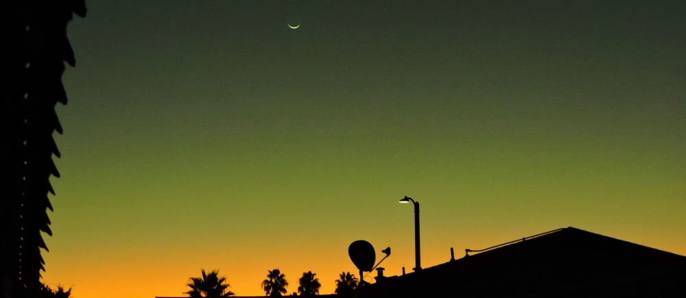 The 2019 Crescent Moon