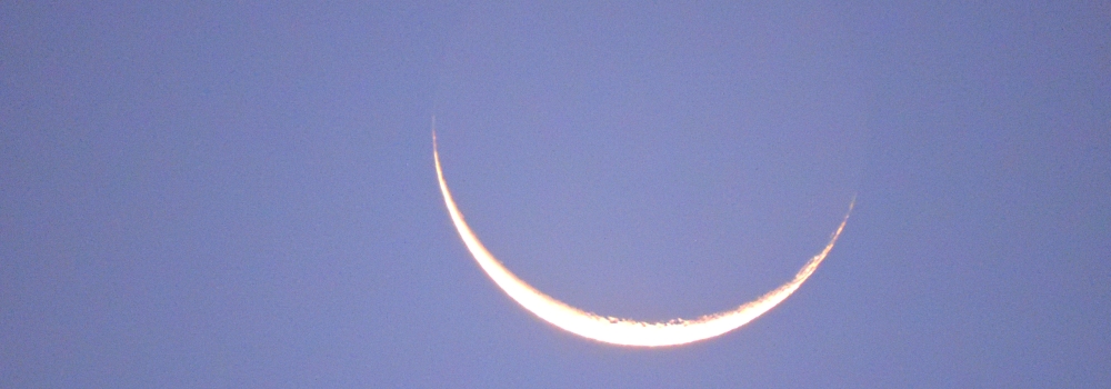 The 2019 Crescent Moon