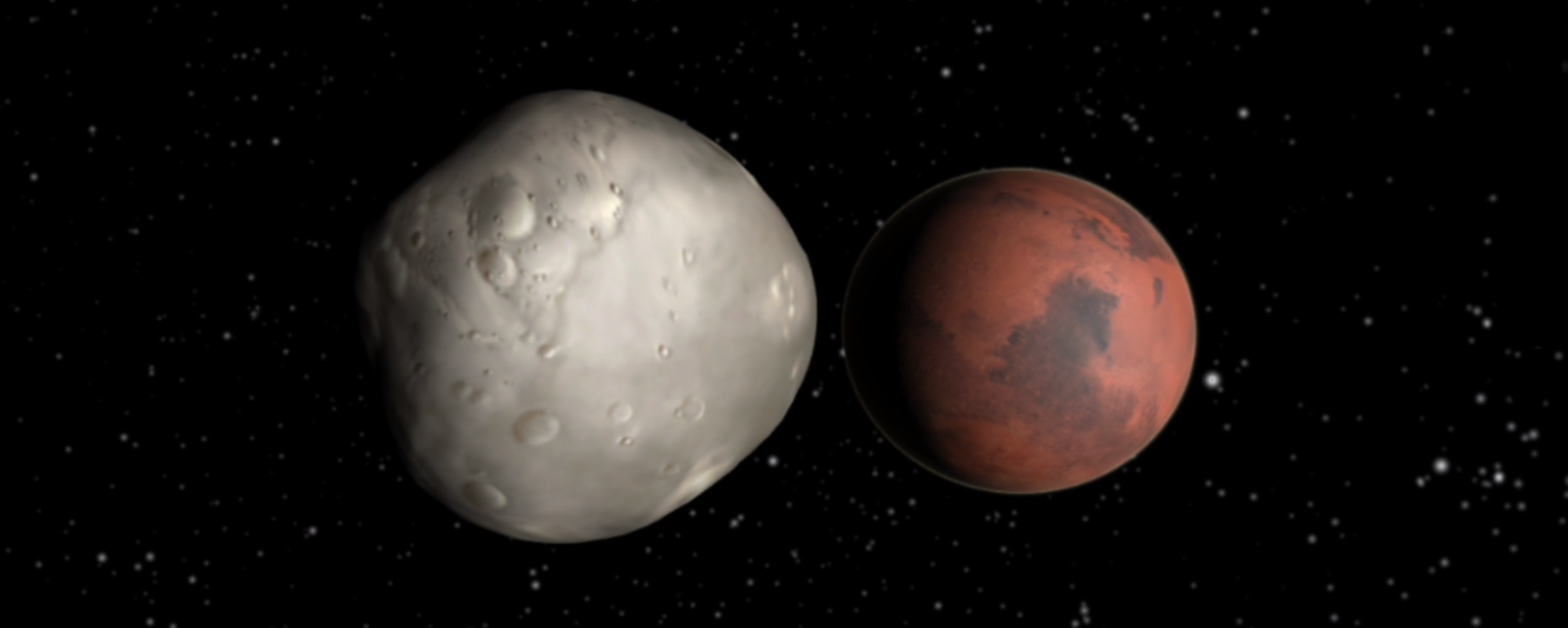 The Planets MarsMoon Deimos