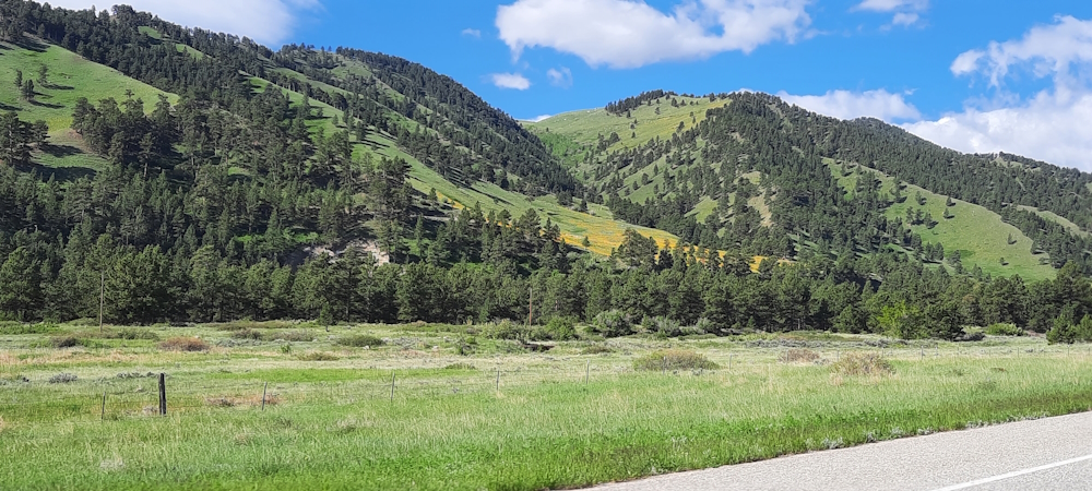 The Cloud Peak Skyway,Wyoming