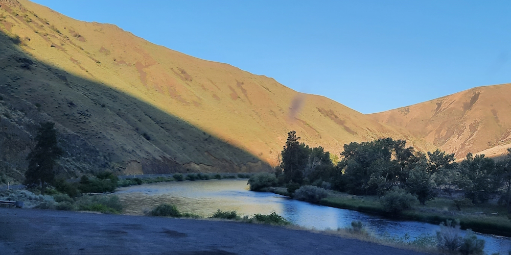 The Yakima River Canyon,Washington