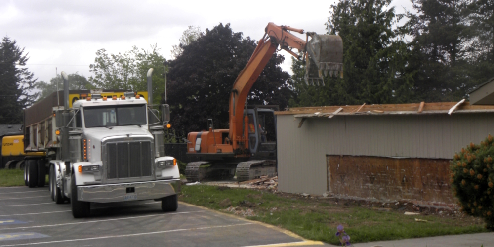 The Old Hall DemolitionMorning of Day Two